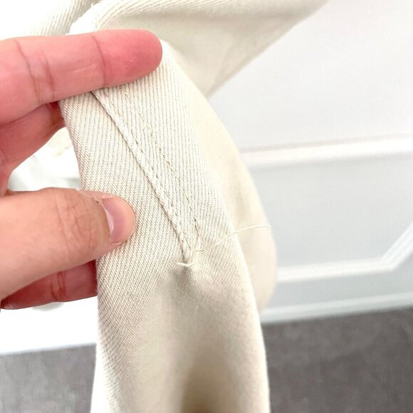 We the Free Free People Bright Eyed Low Slung Pull Barrel Silver Spring Size M - Picture 10 of 10